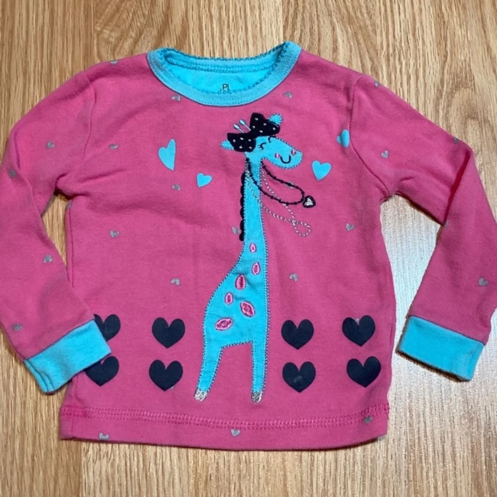 4‎ piece pajama pants top baby girl